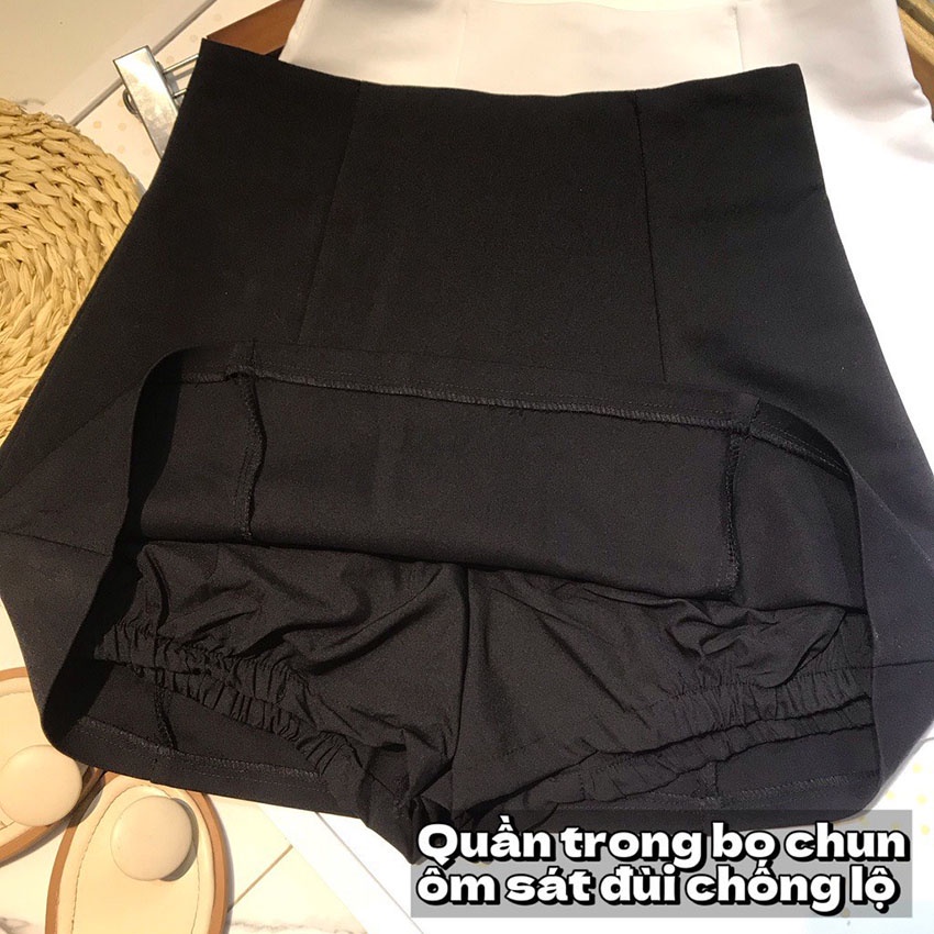Chân Váy Con Ong Cạp Lưng Cao  Kiểu Chữ A Xòe Phồng Chất Kaki Mềm Cao Cấp Siêu Tôn Dáng