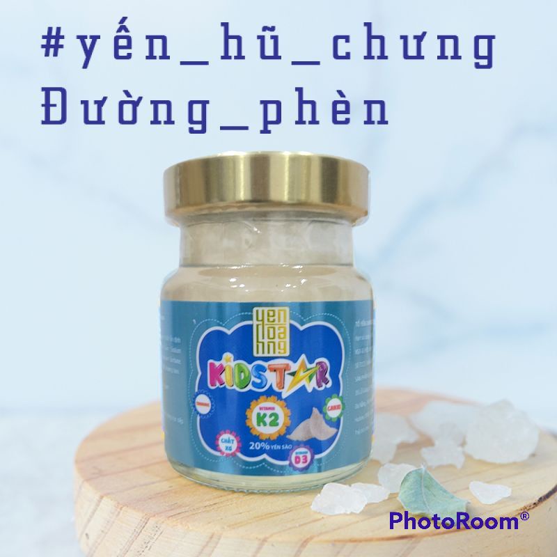 Combo 10 Hủ Yến sào cho bé Kidstar 20% yến giải pháp cho bé thông minh cao lớn.