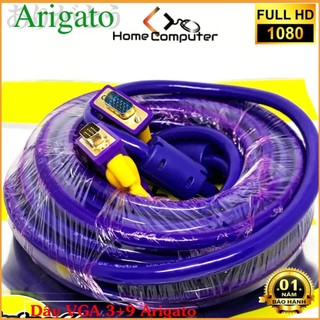 Dây Vga, Dây cáp tín hiệu vga 3+9 30m, truyền tín hiệu tốc độ cao, chống nhiễu, hình ảnh sắc nét
