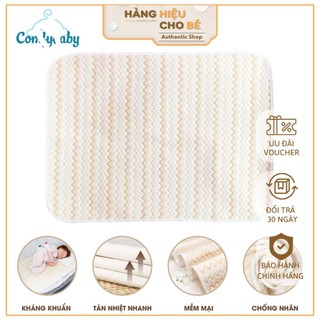 Tấm lót chống thấm thay tã cho bé 4 lớp vải Organic Comfybaby 100% cotton hữu cơ cao cấp, kháng khuẩn, thoáng khí PAD2