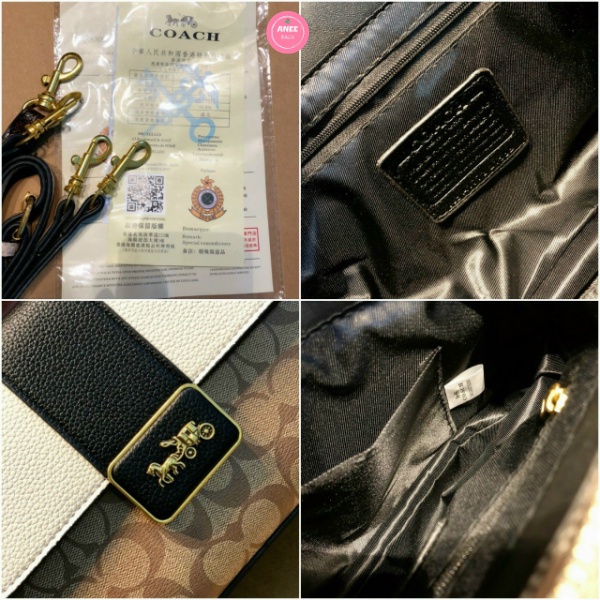 Túi xách nữ đeo vai kẹp nách thời trang coach