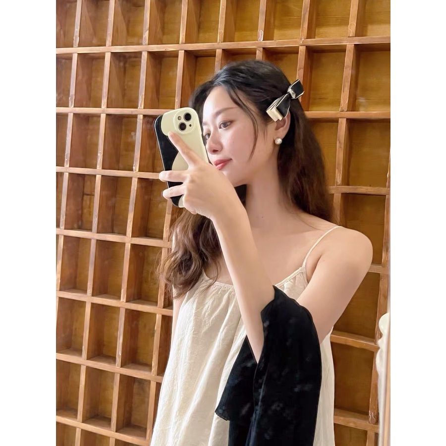 Kẹp Tóc Nơ Đính Đá Phong Cách Thời Trang Cho Nữ