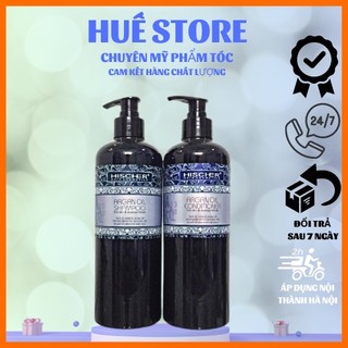 Cặp gội xả collagen phục hồi tóc hischer argan 1000ml huế store