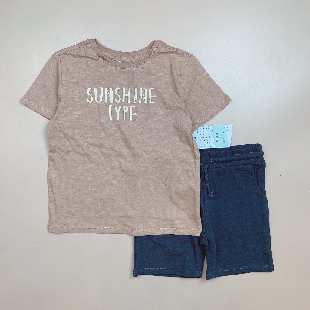 Bộ cotton Minene nhiều hình Bé Trai size 2 - 7y