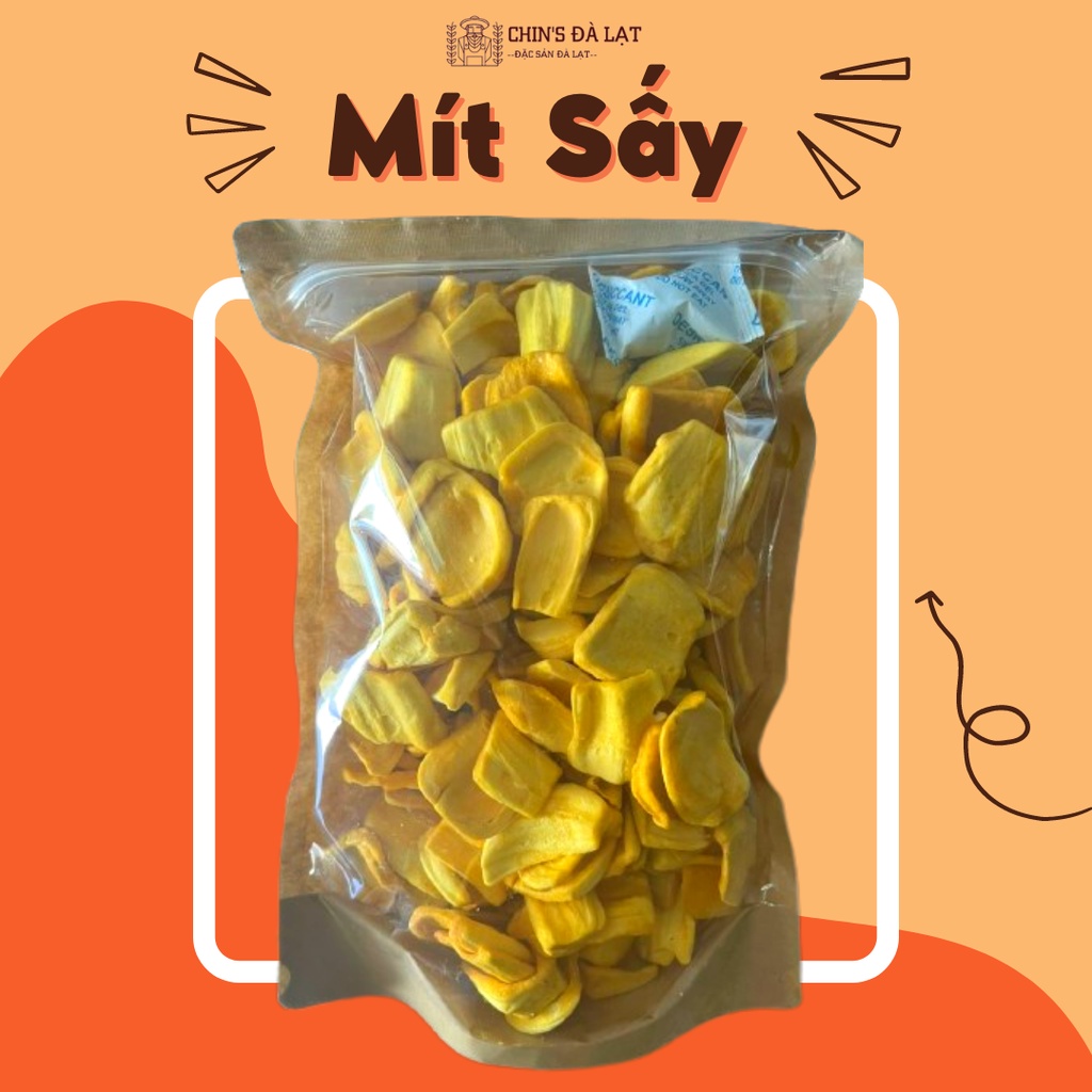 500G Mít Thái - Mít lá bàng siêu giòn - đặc sản Đà Lạt