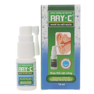 Ray-C vệ sinh tai, lấy ráy tai - Lọ 10ml
