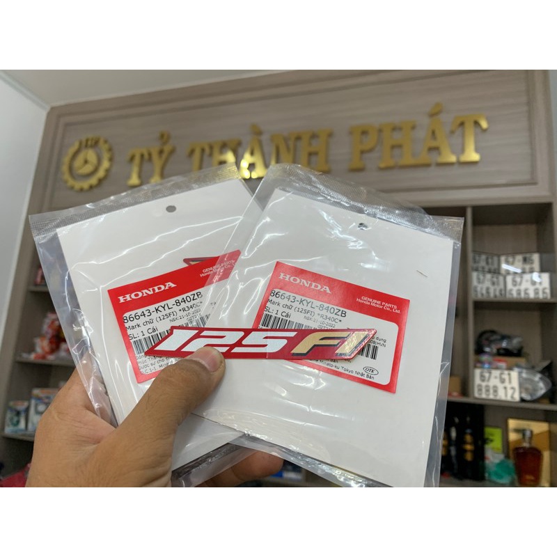 Tem chử 125 Fi Fu X 10 Đô zin