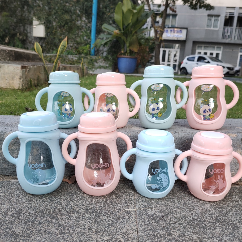 Bình trữ sữa, bình đựng sữa mẹ thủy tinh 180ml/ 240ml/260ml vừa Avent/ Spectra cổ rộng có thể gắn thêm núm ti