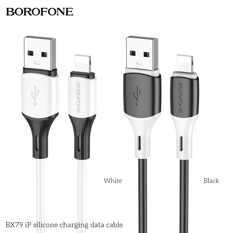 Dây Sạc Nhanh Micro, TypeC, I.P BX79 Chính Hãng, Cáp Sạc 2.4A Borofone Bảo Hành 12 Tháng