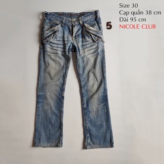 [Size 30] Quần Jean Nam Secondhand