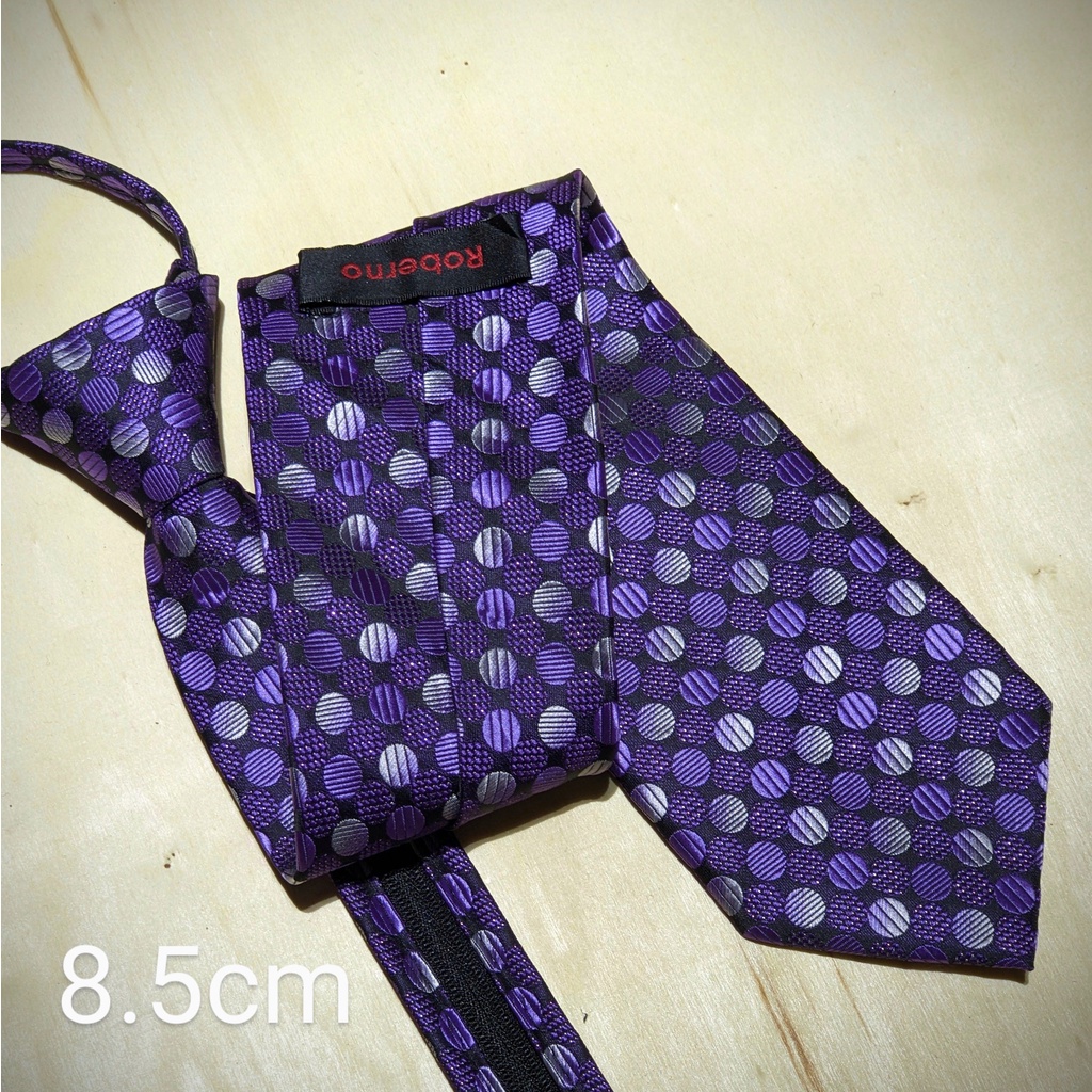 Cravat , cà vạt công sở thắt sẵn bản trung, lớn #2.