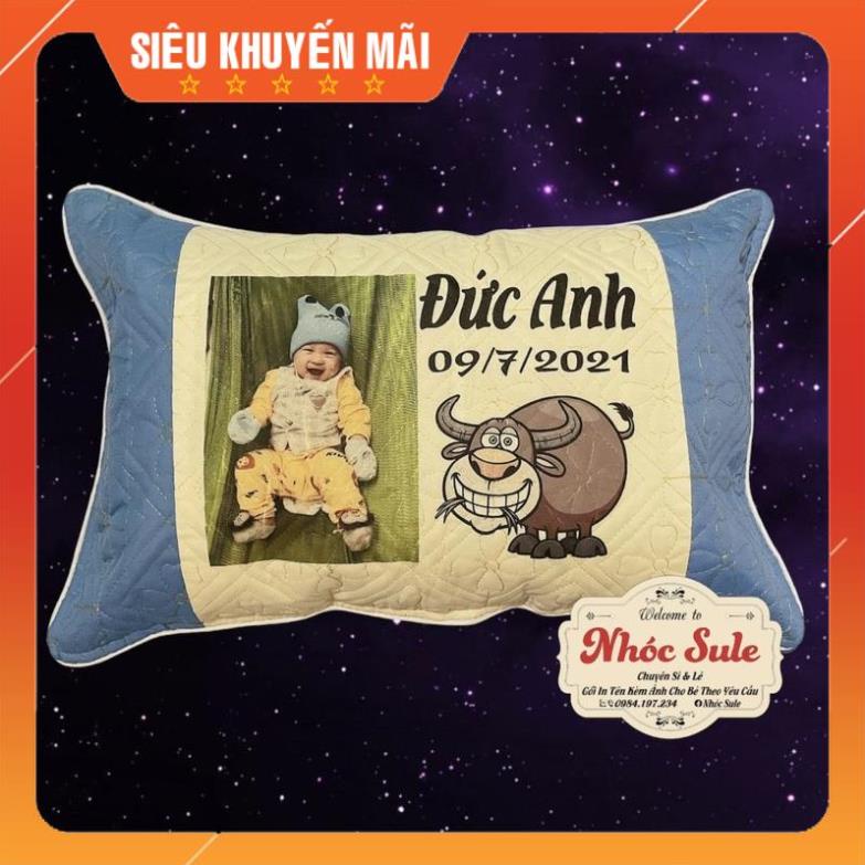 Gối In Tên In Hình Theo Yêu Cầu Cho Bé