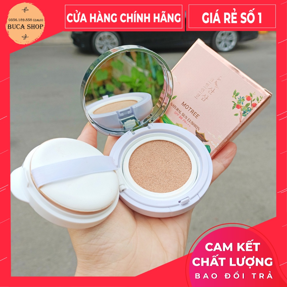 Phấn nền cushion trang điểm chống nắng lựu sâm motree