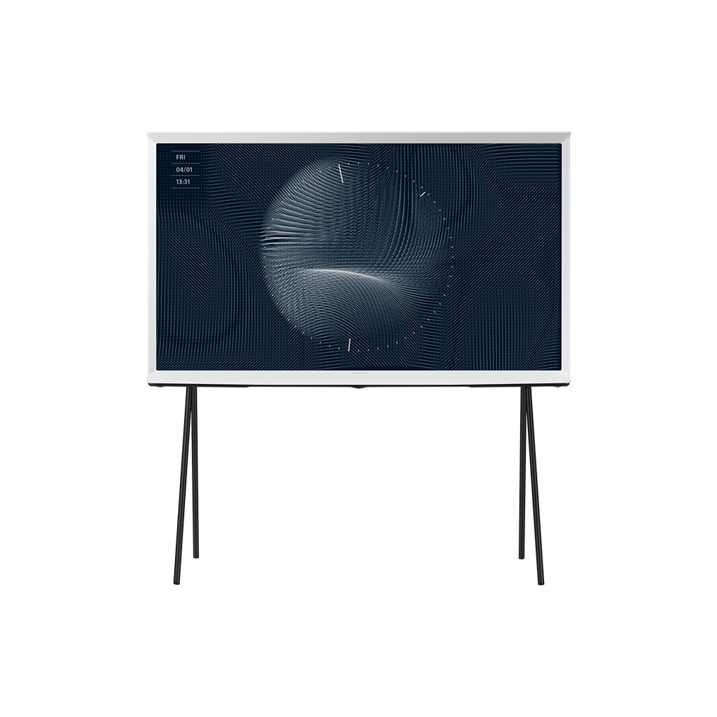 Smart Tivi Kiểu Chữ I Có Chân The Serif QLED Samsung 4K 55 inch QA55LS01BA model 2022 - Dienmaykhore