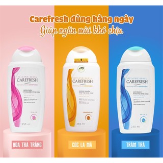 Combo 3 chai Dung dịch vệ sinh phụ nữ Carefresh