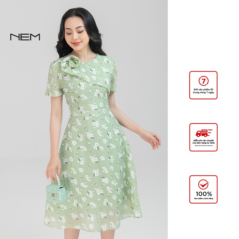 Đầm nữ thiết kế cao cấp NEM Fashion 43332 giá tốt