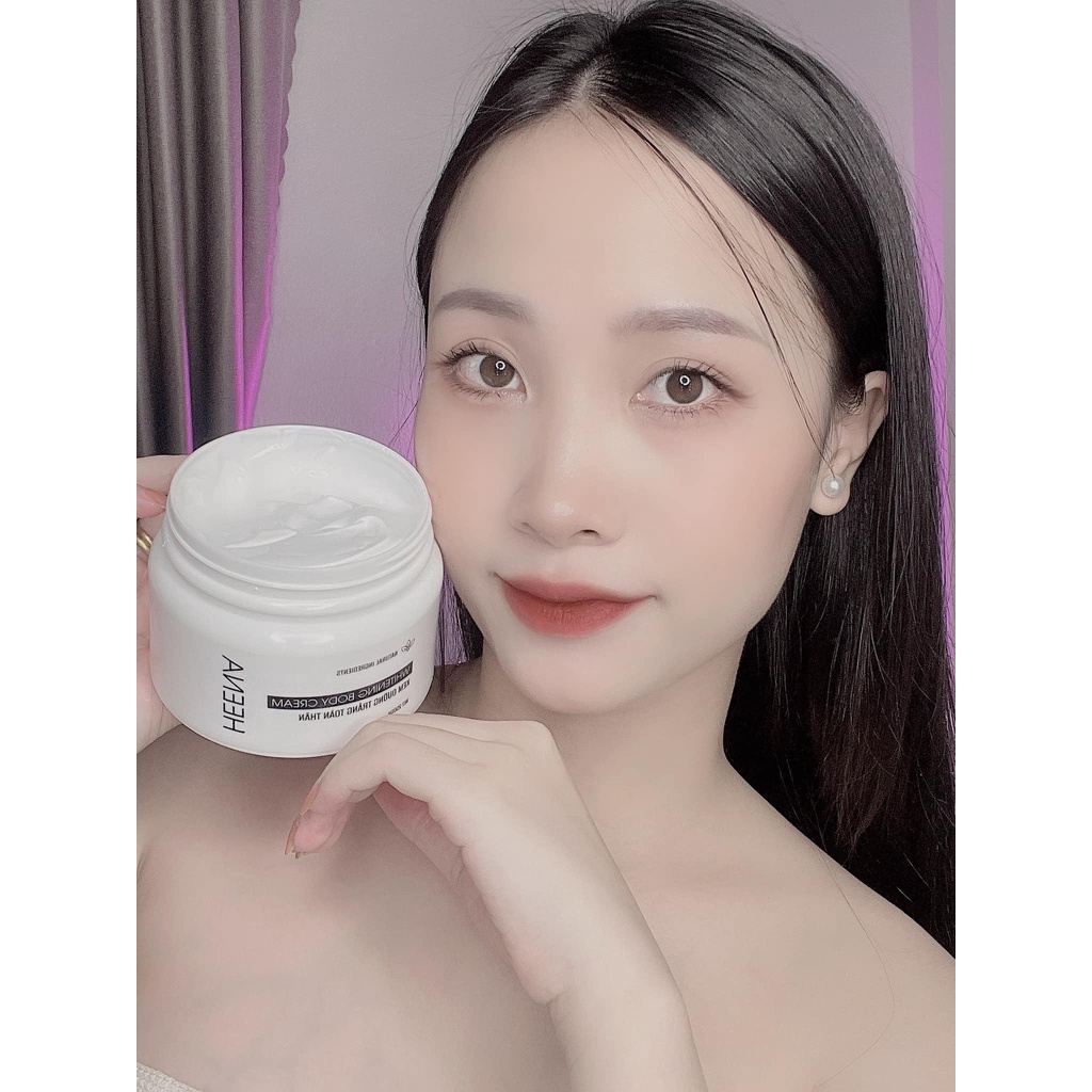 Kem dưỡng ẩm trắng da body HEENA 250gr