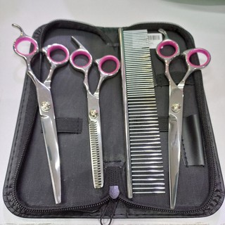 BỘ 3 KÉO CẮT TỈA LÔNG CHO CHÓ MÈO 7INCH