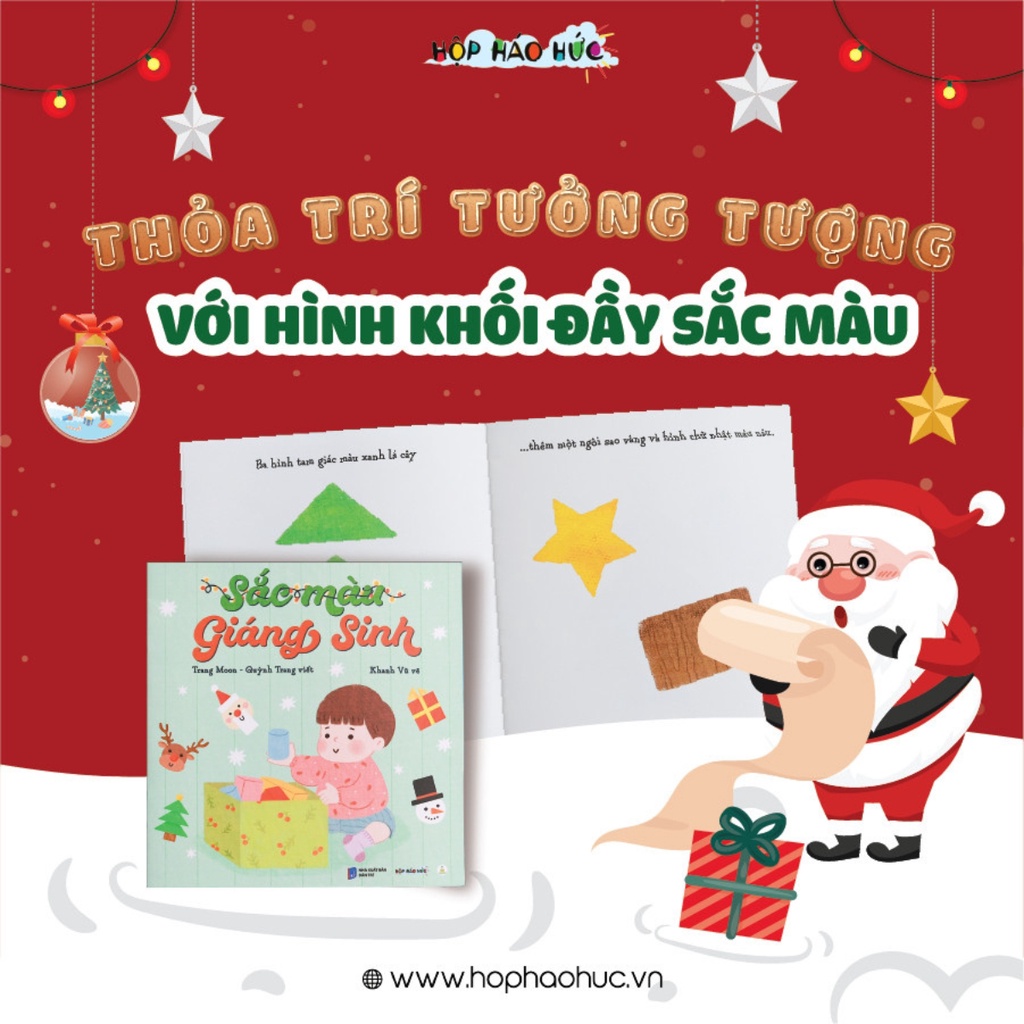 Sách cho bé - Combo Giáng Sinh Ấm Áp 0-6 tuổi giúp con cảm nhận rõ hơn không khí Noel bên gia đình