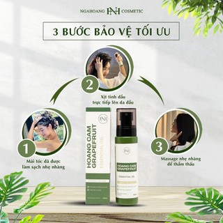 (Combo 2 chai) Tinh dầu bưởi Hoàng Cầm Chính hãng - Tinh dầu bưởi Nga Hoàng chính hãng chai 125ml