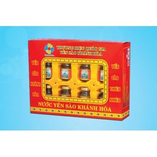 Nước yến sào khánh hòa sanvinest lọ 70ml, hộp 8 lọ.