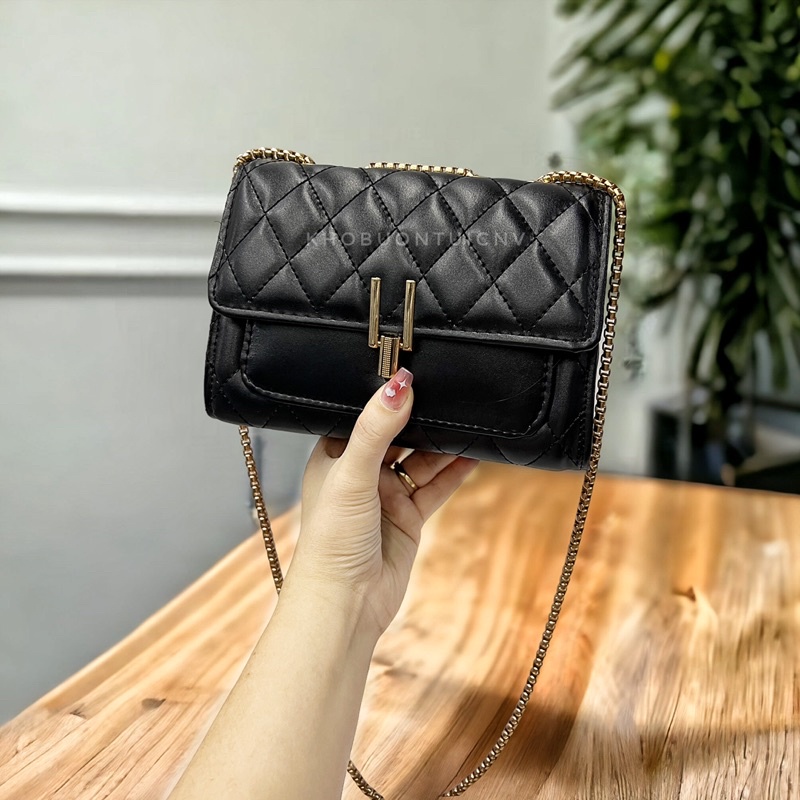 Túi kẹp nách, túi đeo vai khoá y thời trang dự tiệc và đi chơi phong cách CNV