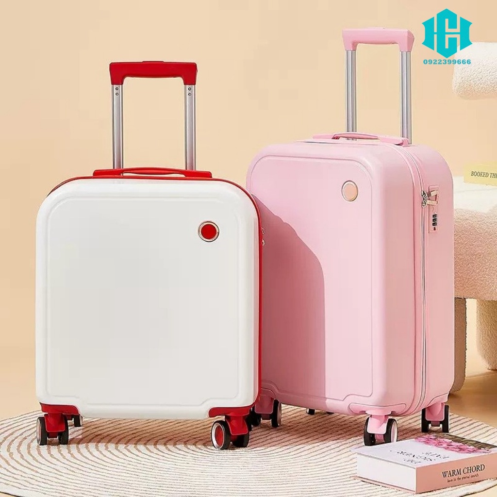 Vali mini chất liệu nhựa cứng cáp, chống nước, chống sốc, chịu lực cao