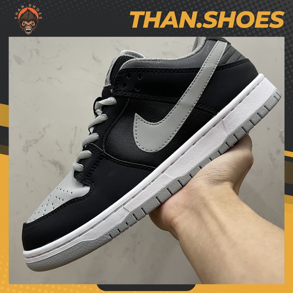 Giày SB Dunk Low SB J-Pack Shadow, SB Đen Móc Xám - Than.Shoes