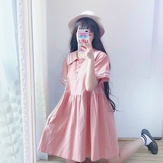 Đầm babydoll thuỷ thủ đáng yêu