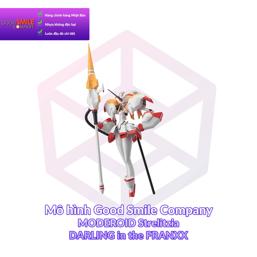 Mô hình Good Smile Company MODEROID Strelitzia - DARLING in the FRANXX [GSC]