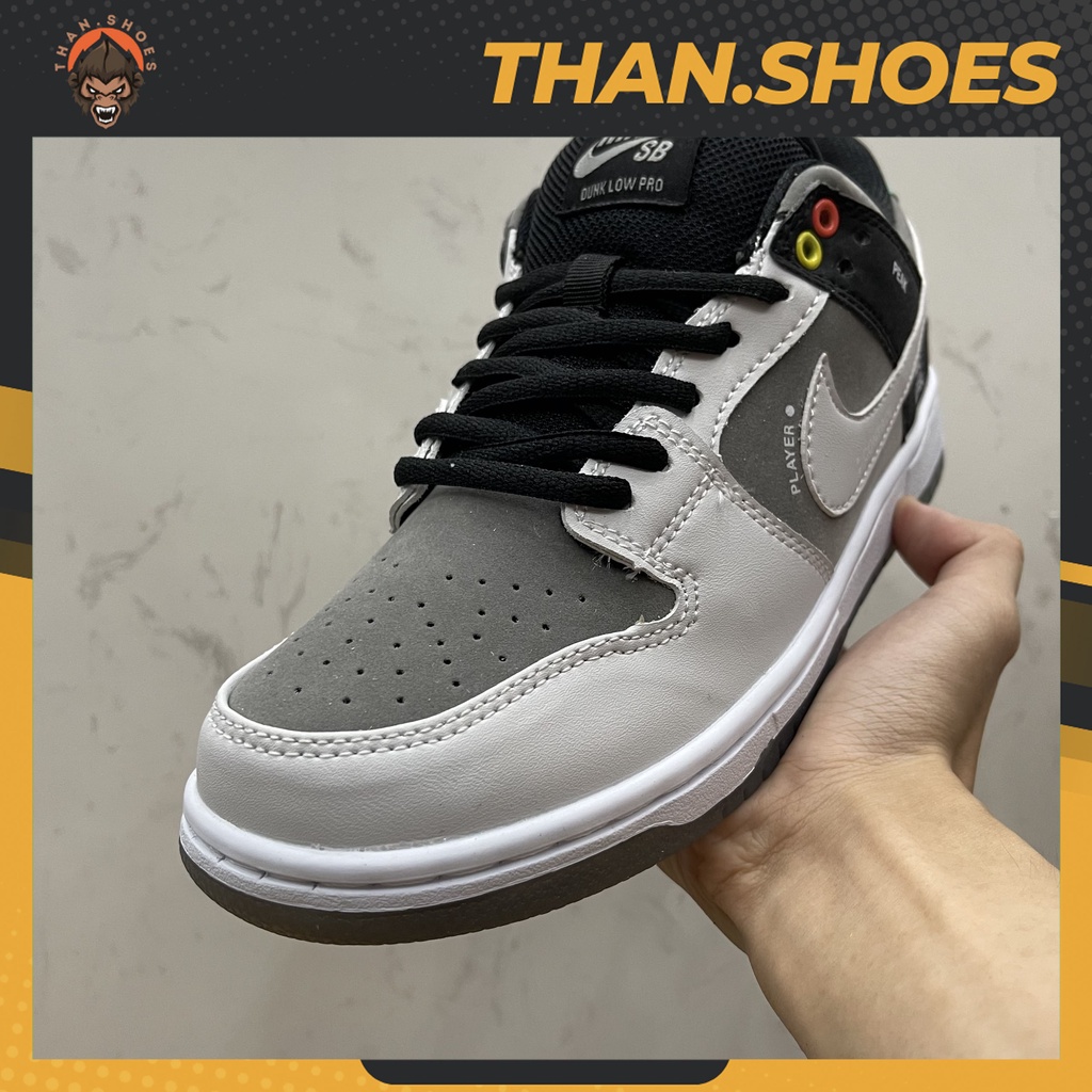 Giày SB Dunk Low Camcorder, SB Xám Đen - Than.Shoes