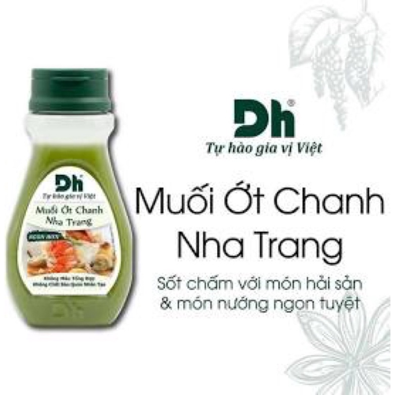 Muối ớt chanh Nha Trang Dh Foods chai 200g