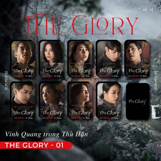 Sum.mer30 - Set 9 card bo góc The Glory Vinh Quang Trong Thù Hận unoff