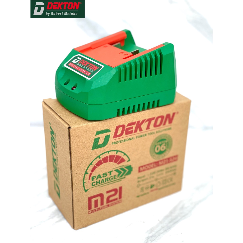Đế Sạc nhanh Pin 18-21V Dekton M21-S24 Sử dụng cho chân pin phổ thông