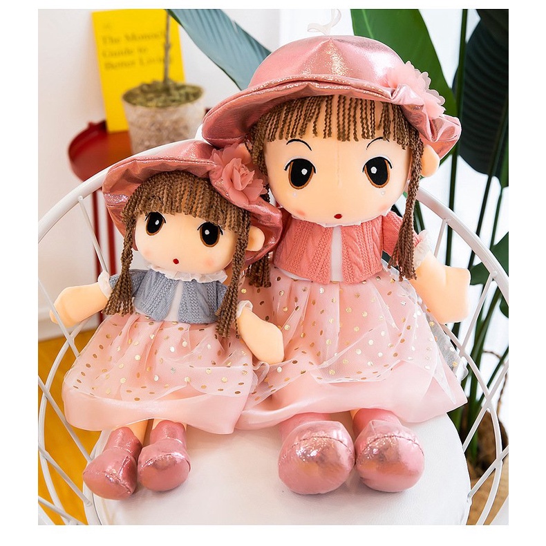 [ Free ship] Gấu Bông - Búp Bê Nhiều Màu Chó Bé Thỏa Sức Khám Phá