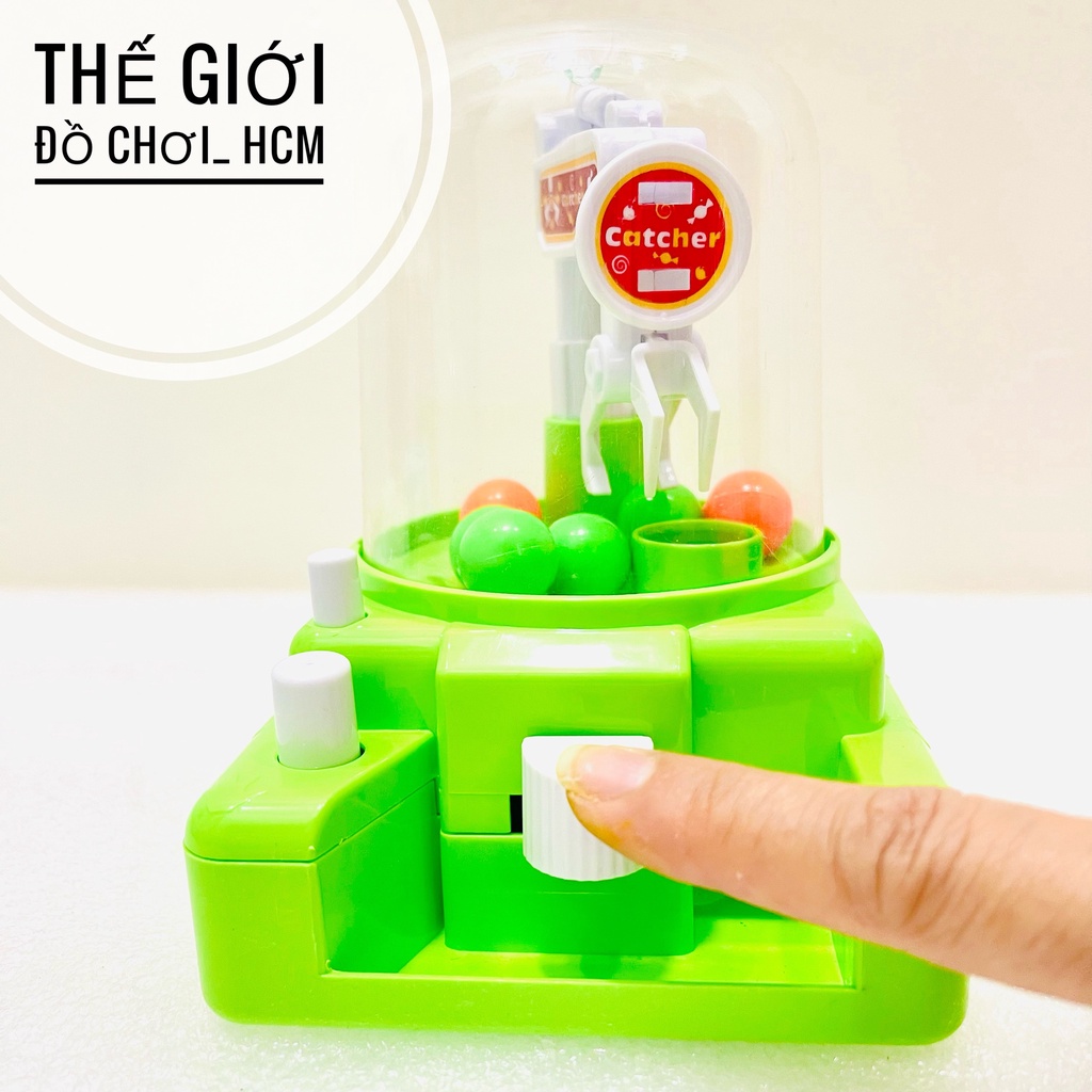 [LOẠI 1- VUI NHỘN] Đồ chơi trẻ em, máy gắp bóng, gắp thú bông mini cho bé yêu, nhiều màu sắc, chất liệu an toàn cho bé