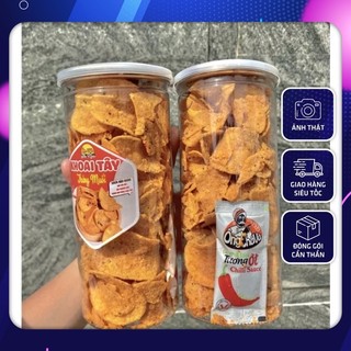Bánh snack khoai tây lát sốt trứng muối 230gr