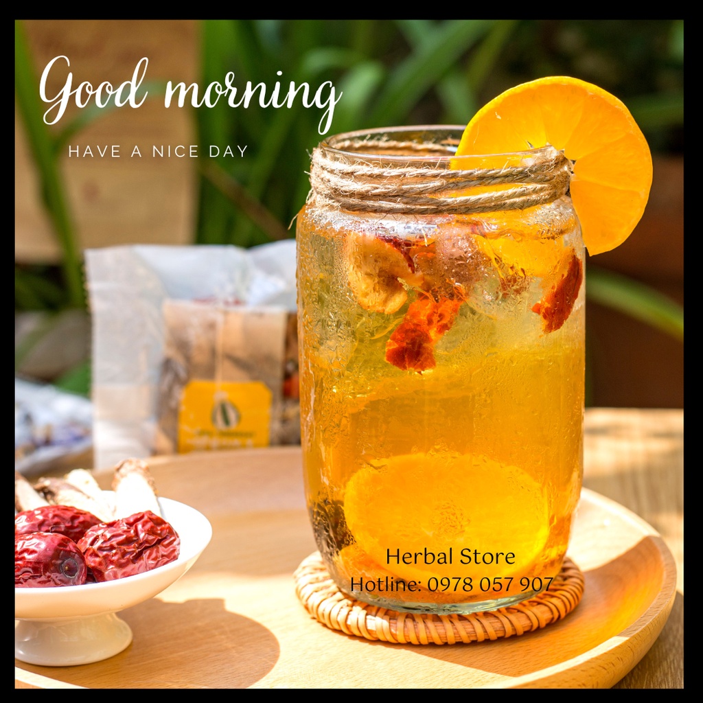 Set 10 gói trà lipton cam thảo xí muội thảo mộc