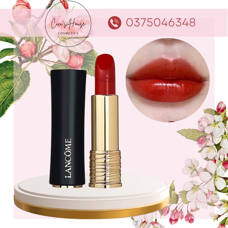 Son Lancome L’Absolu Rouge Cream màu 118 / 196/ 295