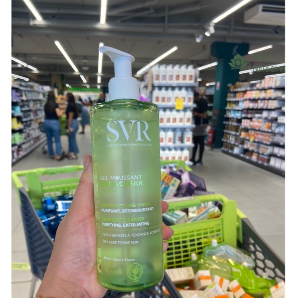 Sữa Rửa Mặt Dạng Gel Dành Cho Da Dầu SVR Sebiaclear Gel Moussant 200ml/400ml của Pháp