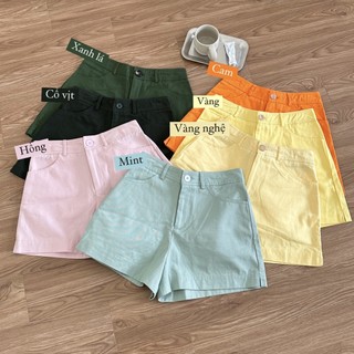 QUẦN ĐÙI KAKI XẺ_QD1053