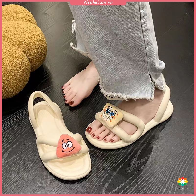 Dép sandal nữ giày sandal hở ngón thoải mái phong cách hàn quốc dễ thương