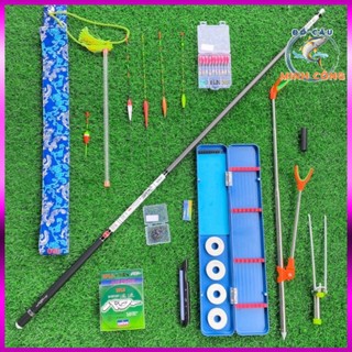 Bộ cần câu tay GW Yingfeng 5H đẹp bền chuyên câu đơn câu đài tặng kèm bộ phụ kiện
