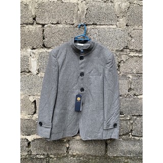 (2tr sale 365k)Áo vest-blazer dạ nam cổ trụ hãng Process giá tag 2tr