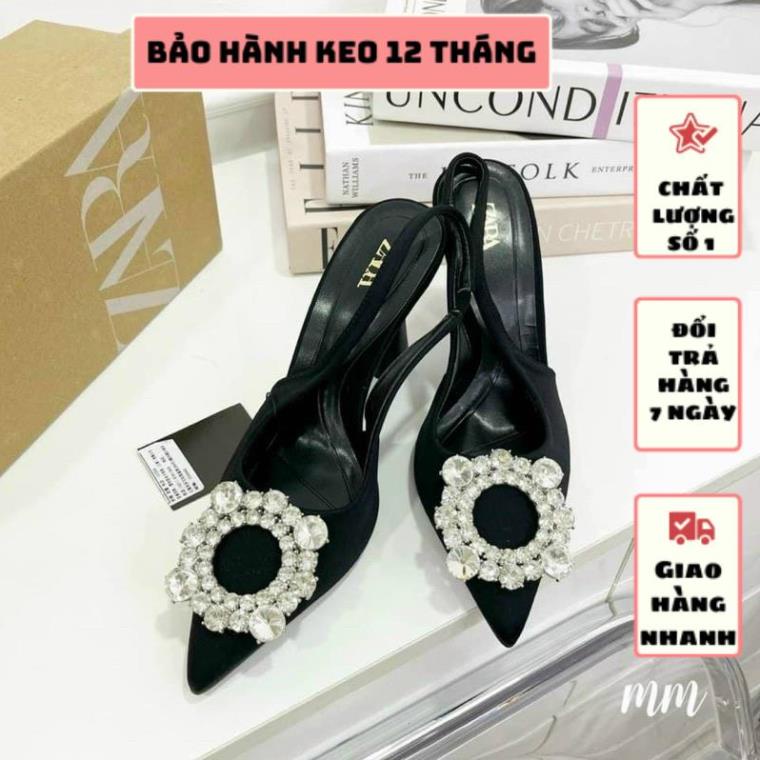 GIÀY BALL KHOÁ VUÔNG ĐÁ GÓT CAO 7 PHÂN