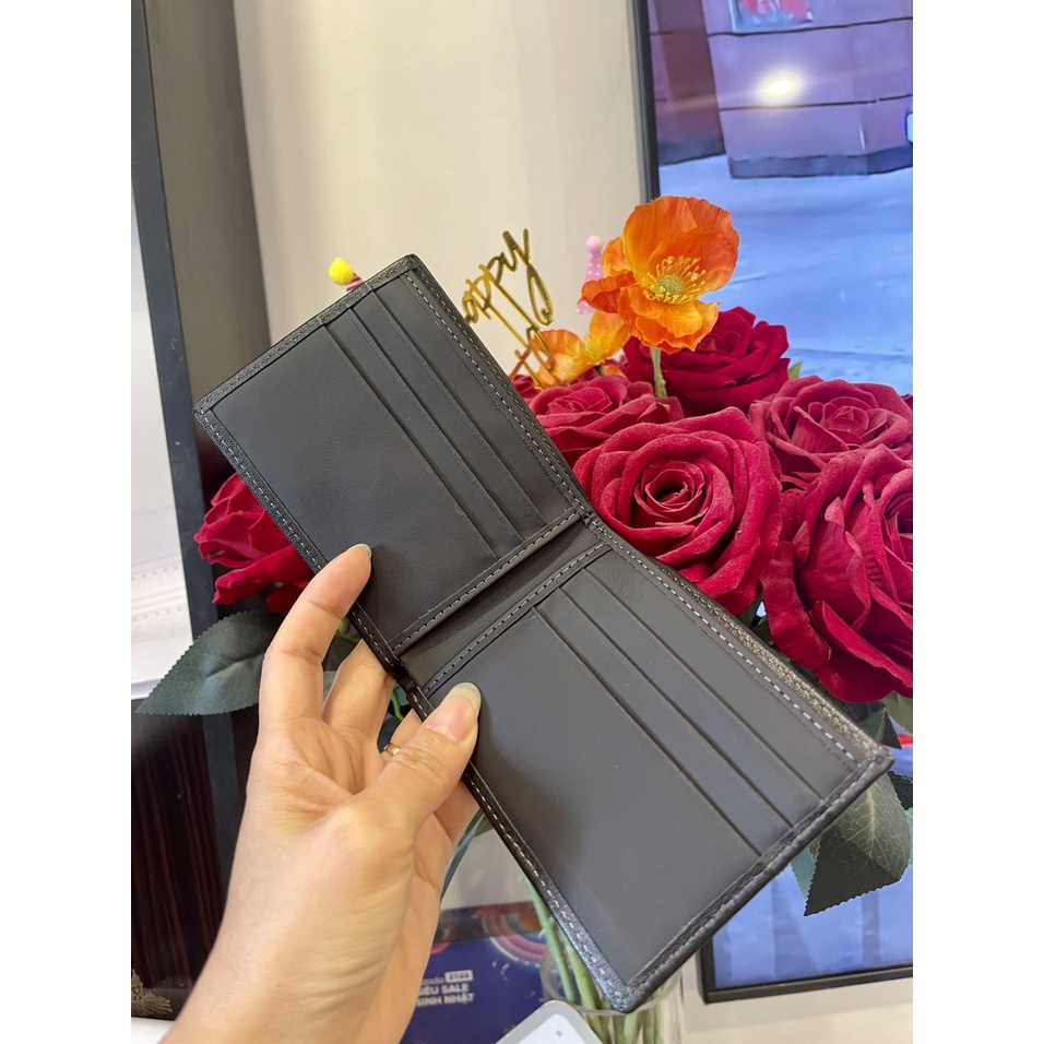 Xả hàng ví da nam - Quà tặng sinh nhật nam giới full túi hộp quà tặng y hình - Hàng Việt Nam xuất khẩu