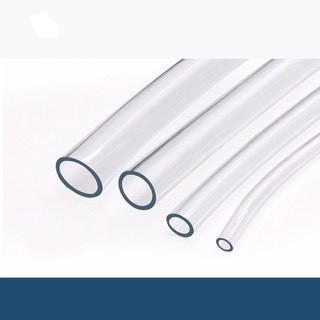 Set 1mét Ống nước dẻo trong suốt, ống tio trắng trong nhựa dẻo 6mm, 8mm, 10mm, 12mm dùng dẫn nước