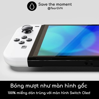 Kính cường lực 9H độ nét cao Skull & Co cho Nintendo Switch OLED / Switch 1 / Switch Lite