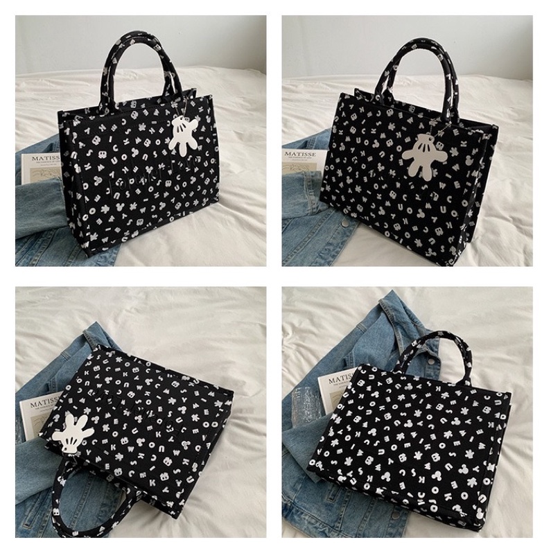 Túi tote cỡ lớn hoạ tiết Mickey siêu hot 💕🐭