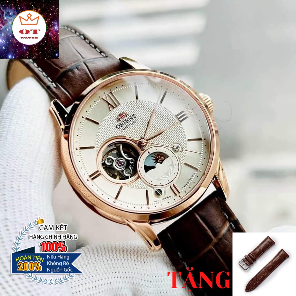 Đồng Hồ Nam ORIENT Sun And Moon Gen 4 RA-AS0009S10B Chính Hãng Tặng Dây Da Cao Cấp
